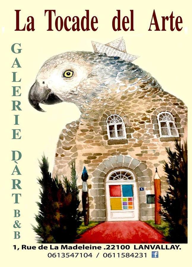 La Tocade Del Arte - Dinan Bed & Breakfast Lanvallay Luaran gambar